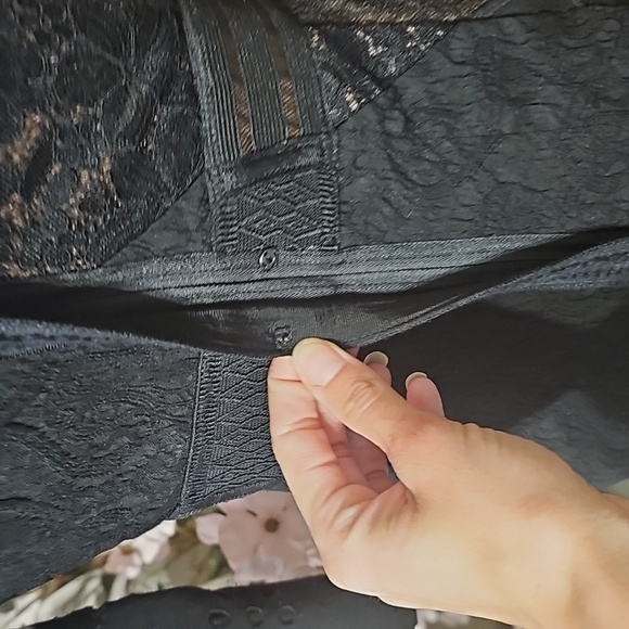 Byron Lars Black Lace Illusion Dress - Picture 9 of 11